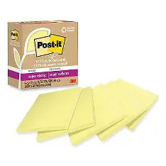 NOTES SUPER STICKY POST-IT 5 YELLOW PADS