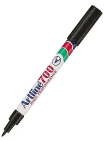 MARKER ARTLINE 700 PERMANENT 0.7MM BULLET NIB BX12