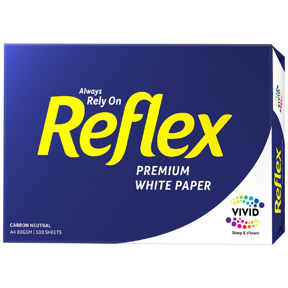 Reflex Carbon Neutral 80gsm A4 Copy Paper 500 sheet ream