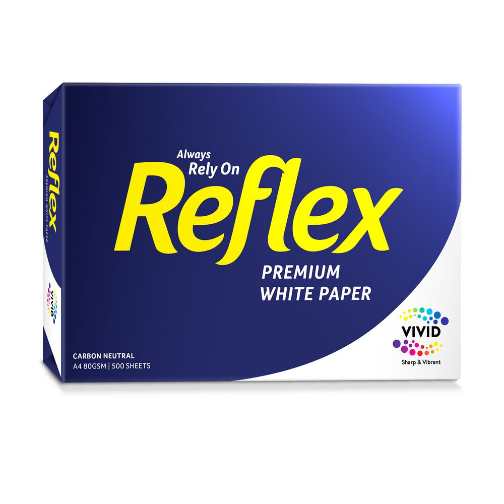 Reflex Carbon Neutral 80gsm A4 Copy Paper 500 sheet ream